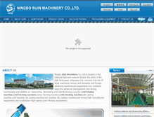 Tablet Screenshot of machinesijin.com
